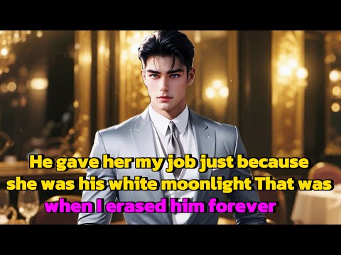 Видео: Он дал ей мою работу только потому, что она была его белым лунным светом. Вот тогда я стерла его ...