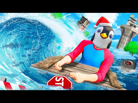 Видео: Я ПЕРЕЖИЛ ЦУНАМИ В ГТА 5 ОНЛАЙН ! - РЕАЛЬНАЯ ЖИЗНЬ В GTA 5 ONLINE