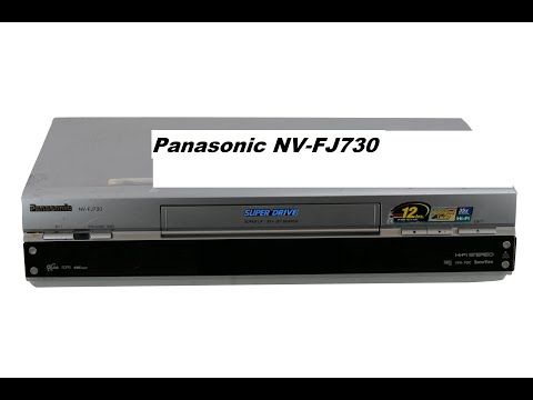 Видео: Panasonic NV-FJ730.Обзор HI FI видеомагнитофона.