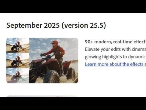 Видео: Новые переходы Adobe Premiere 25.5
