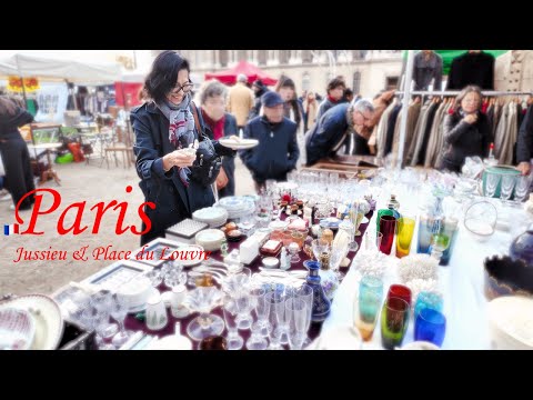 Видео: Почему? ! Мой любимый блошиный рынок в Париже, но. .  Я нашел это на площади Лувра!/Parisvlog