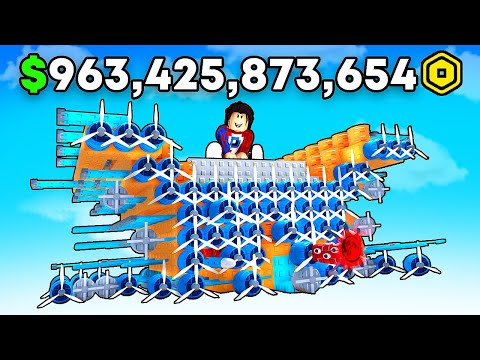 Видео: 😱Тратим $978,385,997 РОБУКСОВ На Самый ГИГАНТСКИЙ САМОЛЁТ в Роблокс!