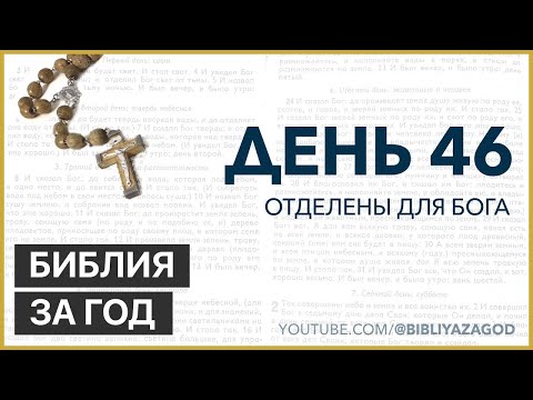 Видео: День 46: Отделены для Бога – «Библия за год» с о. Майком Шмитцем