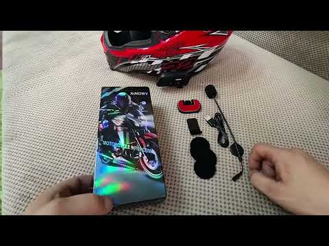 Видео: Китайская мотогарнитура XINOWY