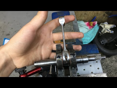 Видео: Тюнинг карпаты, коленвал с итальянским шатуном.