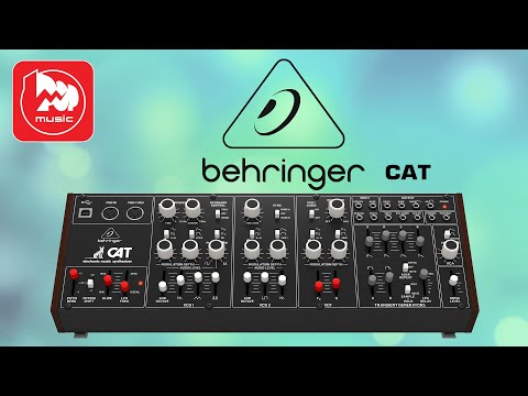 Видео: Behringer CAT - парафонический аналоговый синтезатор