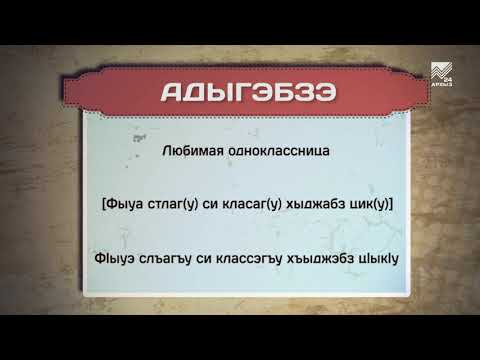 Видео: Разговорник (черкесский язык) (31.08.2021)