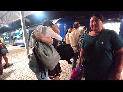 Видео: Провожаю сестру с племянником в Узбекистан.