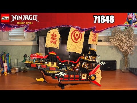 Видео: Обзор LEGO Ninjago Dragons Rising 71848 Храмовый Дар