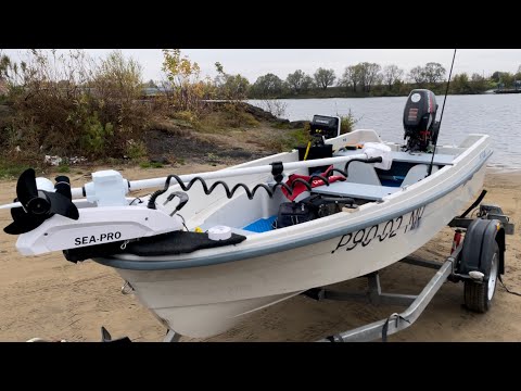 Видео: Новый мотор на комплект! Лодка Terhi 400 и Suzuki DF 15 - пушка! Тест GPS якоря Sea-Pro 65L