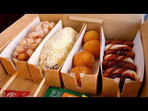 Видео: Коллекция для приготовления хот-догов (корн-догов) в корейском стиле