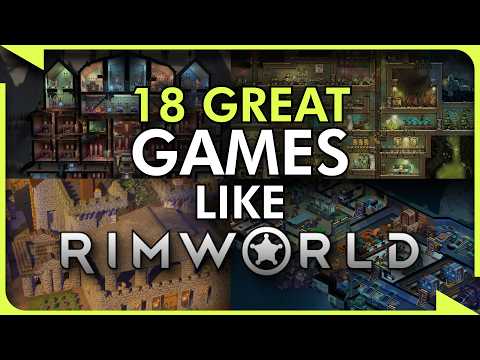 Видео: 18 лучших игр, похожих на RimWorld, в 2025 году — Colony Sims и Base Builders для ПК, PS, Xbox и ...
