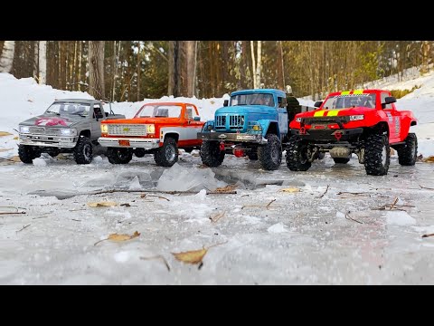 Видео: МЫ ТАКИЕ РАЗНЫЕ, НО ВСЁ ТАКИ МЫ ВМЕСТЕ...#rc #trophy #4wd #offroad 