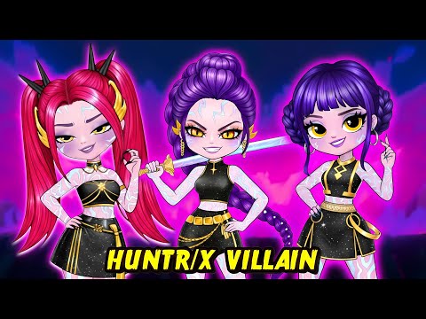 Видео: Трансформация Руми и Джину в злодеев – KPop Demon Hunters
