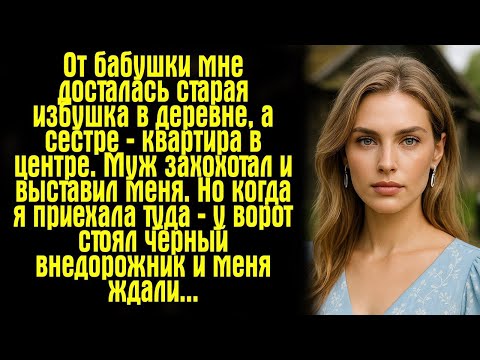 Видео: От бабушки мне досталась старая избушка в деревне, а сестре — квартира в центре. Муж захохотал....