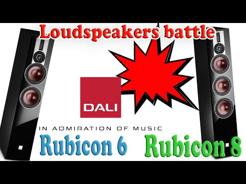 Видео: Так что лучше, Dali Rubicon-6 или Rubicon-8?