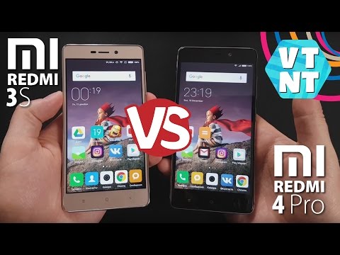 Видео: Что купить Xiaomi Redmi 4 Pro или Xiaomi Redmi 3S?