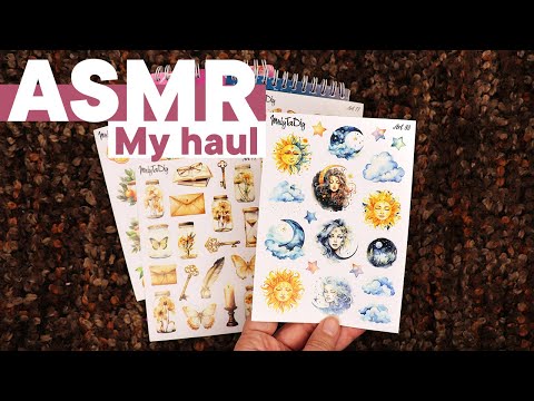 Видео: АСМР Моя нова канцелярія, наліпки. Хрускіт паперу | ASMR My new stationary haul 2025. Nice triggers