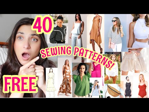 Видео: 40 БЕСПЛАТНЫХ ЛЕТНИХ ВЫКРОЙОК 2024 ГОДА!! С РЕКОМЕНДАЦИЯМИ ПО ТКАНИ! #бесплатныевыкройки #бесплат...