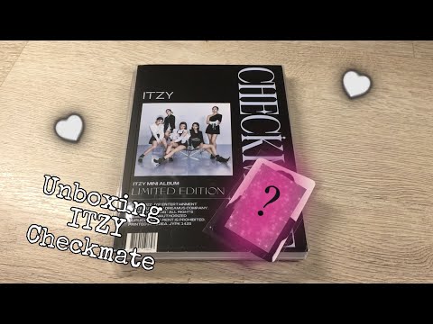 Видео: Распаковка альбома ITZY Checkmate￼♡￼￼Limited ver.￼♡unboxing album♡k-pop album haul♡