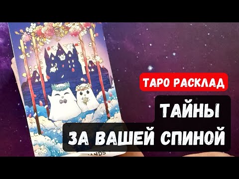 Видео: ТАЙНЫ ЗА ВАШЕЙ СПИНОЙ🔮 Знаки судьбы ✨Гадание на таро онлайн✨Vedascara