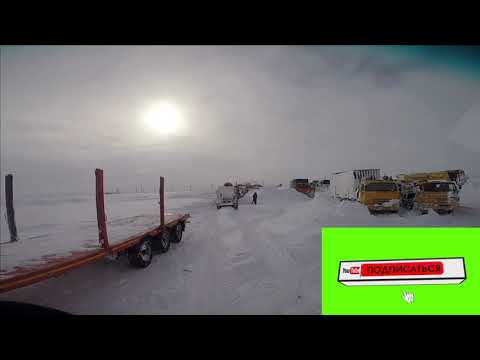 Видео: Как выбирались из снега? Снежный плен в тундре.Зимник 2022