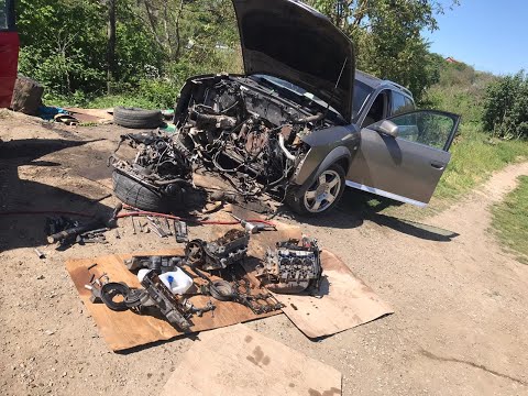 Видео: AUDI ALLROAD QUATTRO ЧАСТЬ #2 СБОРКА И ЗАПУСК ДВИГАТЕЛЯ ПРОБЛЕМКИ В КОНЦЕ!