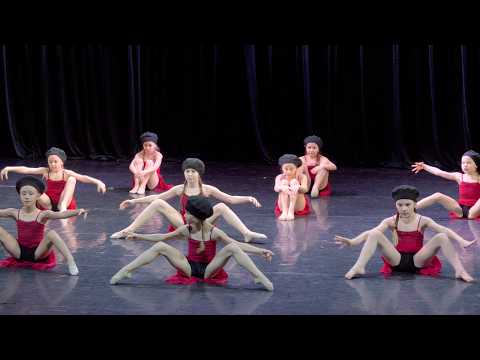 Видео: "Нотки Парижа". Эстрадный танец.