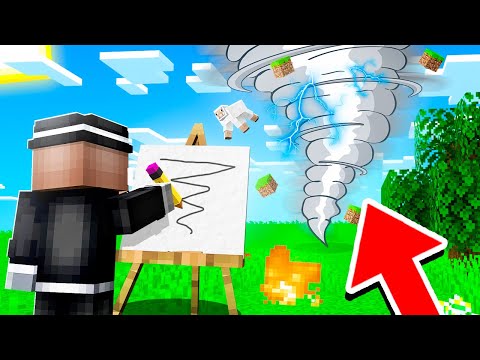 Видео: 😱 Майнкрафт, но Рисуя СПОСОБНОСТИ Получаешь ИХ!