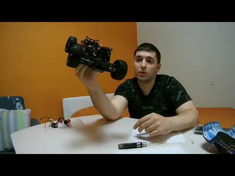 Видео: Ставим на SMAX бесколлекторную систему Goolrc 35А 2-3S