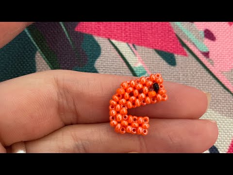 Видео: Тутор креветка из бисера, #koralky #фигуркиизбисера