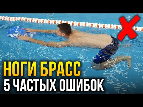 Видео: Работа ног в брассе. 5 самых частых ошибок, которые ломают всю технику