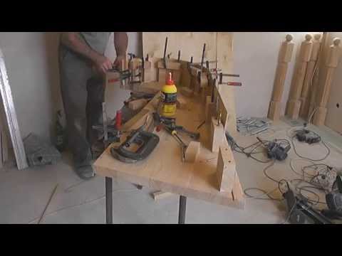 Видео: Делаем лестницу сами. Изготовление пригласительной ступени.