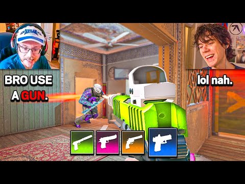 Видео: Стример считает, что я жульничаю, используя только пистолеты (ЧАСТЬ 2)