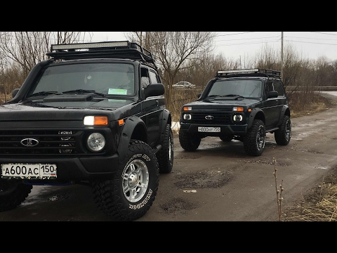 Видео: Установка на Ниву Урбан 32 колёс!!!