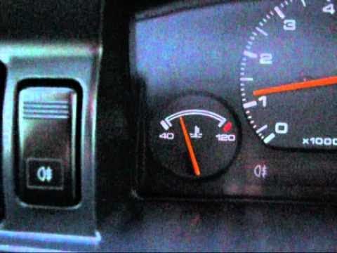 Видео: вот как на мазде 626 глючит температурный датчик