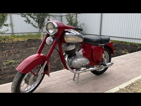 Видео: Редкая Ява-250 1965 года выпуска.