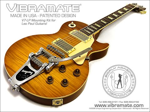 Видео: Установка и демонстрация FU-Tone Vibramate Bigsby