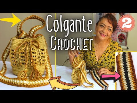 Видео: Кулон l Пояс крючком ♥ Шаг за шагом