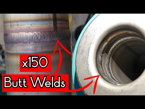 Видео: Сварка нержавеющей стали TIG x150 за неделю!