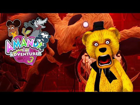 Видео: Меня Съел Вулли в Бункере 💀 Amanda the Adventurer 3