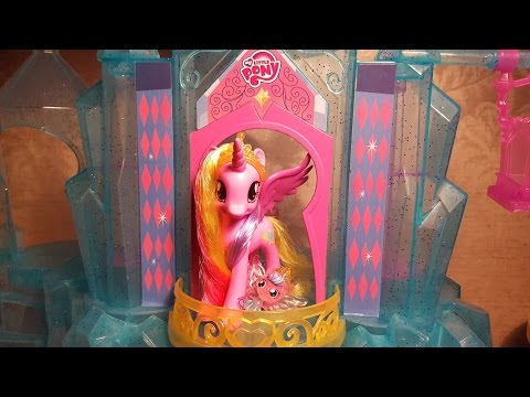 Видео: [MLP] Обзор замка Кристальной империи - Explore Equestria