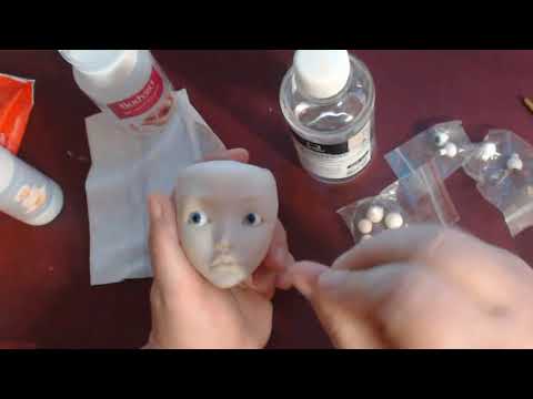 Видео: Полузапек.  Полимерная глина Livinq Doll.
