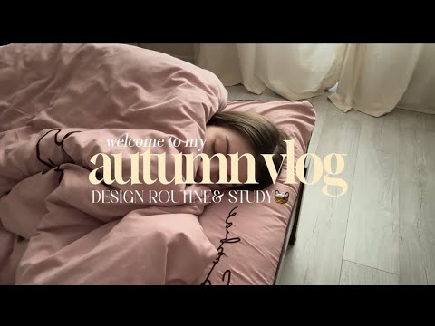 Видео: autumn vlog🍂// учебные будни ༉‧₊˚