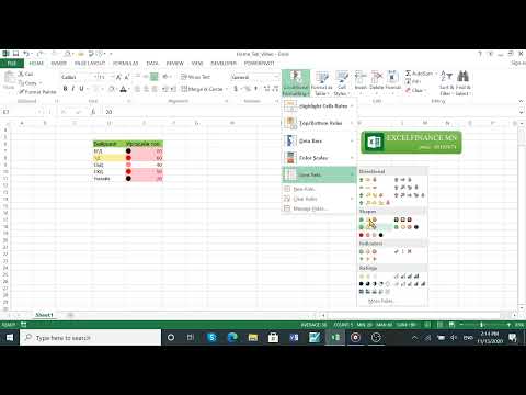 Видео: 1.5  Excel програмын Styles Commands