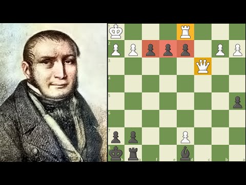 Видео: 3 Пешки Раздавили Ферзя И Ладью! Неподражаемая партия 1834 года!