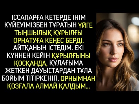 Видео: Інім күйеуіммен тұратын үйге тыңшылық құрал орнат деді, бірақ қосқанда күтпеген жайт болды…