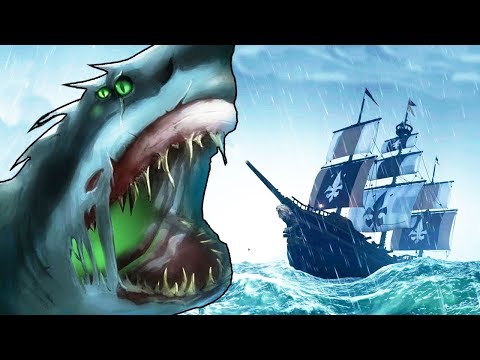 Видео: ☠️ БАЗА СКЕЛЕТОВ НА ВУЛКАНЕ И ГОНКИ С МЕГАЛОДОНОМ - SEA OF THIEVES