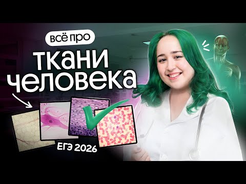 Видео: Ткани человека для ЕГЭ по биологии 2026✨