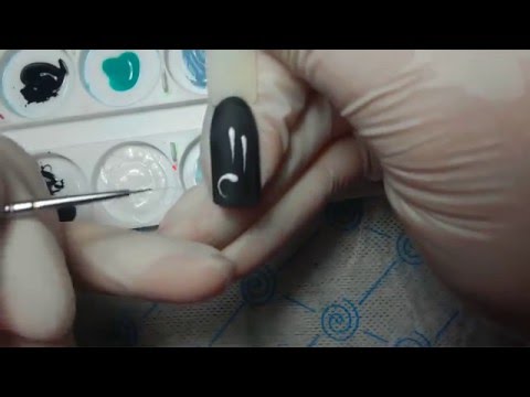 Видео: Рисуем вензеля пошагово